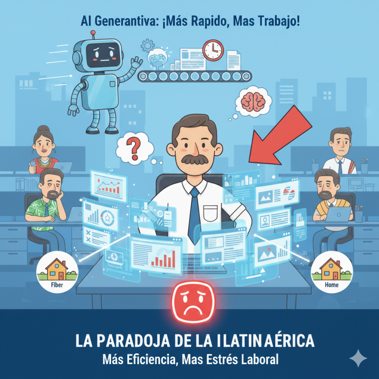 La IA en México: ¿Productividad o Desgaste Acelerado?
