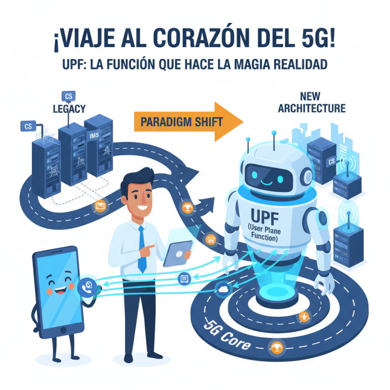 UPF en 5G: El Corazón del Plano de Usuario